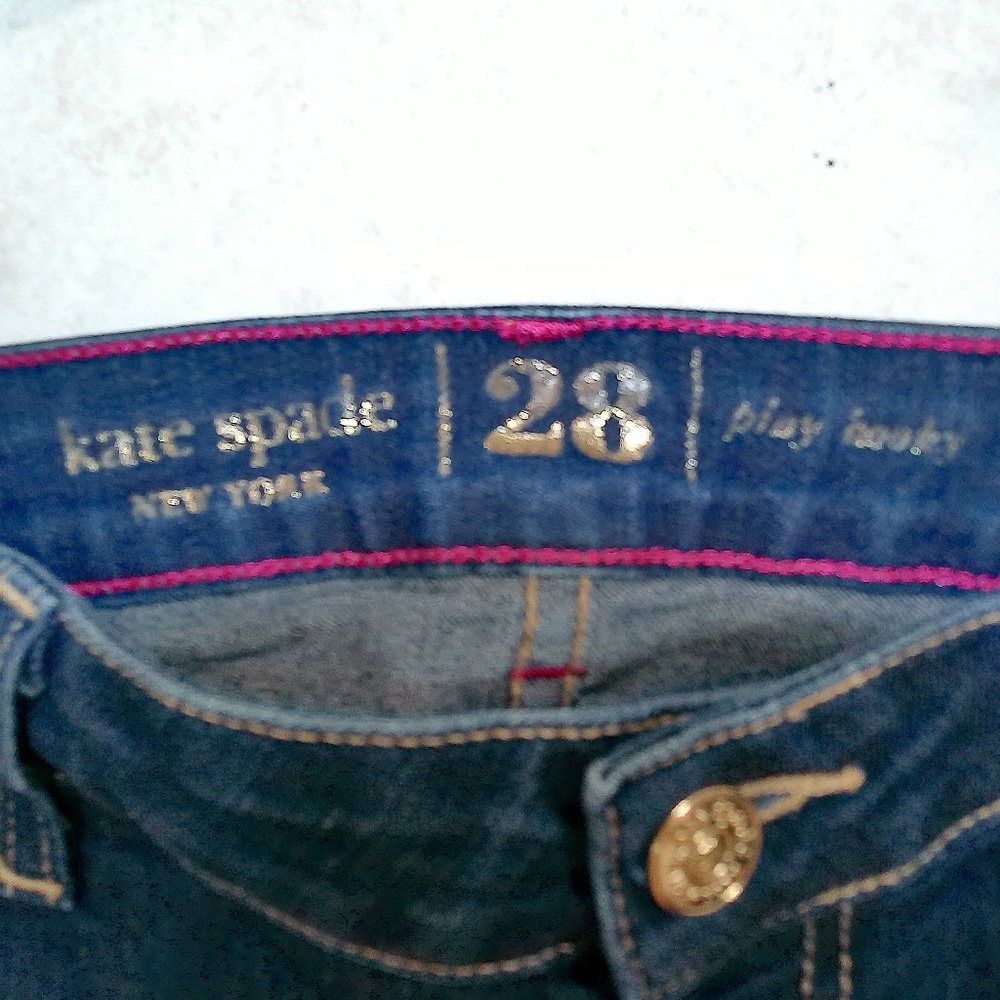 NWOT Kate Spade Perry Street Play Hooky Low Rise Skinny Stretch Jeans Sz28 - Picture 4 of 10